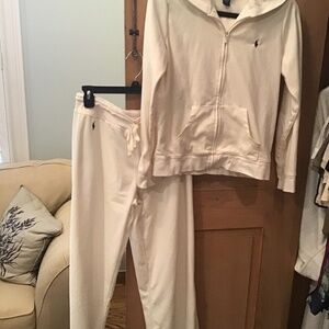 Vintage Ralph Lauren Women’s Track Suit (Hoodie and Joggers)